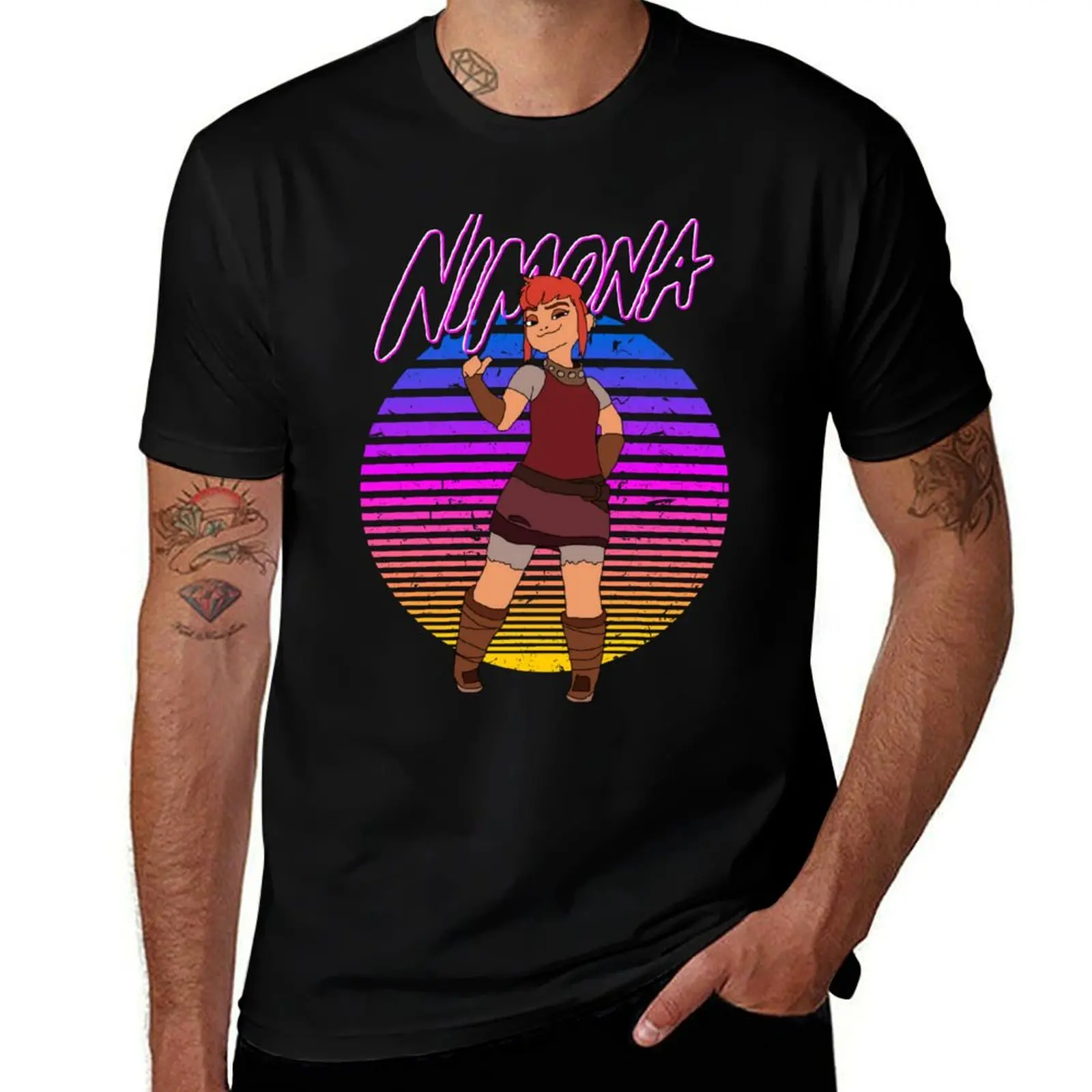 NIMONA T-Shirt Basic Solid Color Short Sleeve Cotton Top
NIMONA T-Shirt Basic Solid Color Short Sleeve Cotton Top