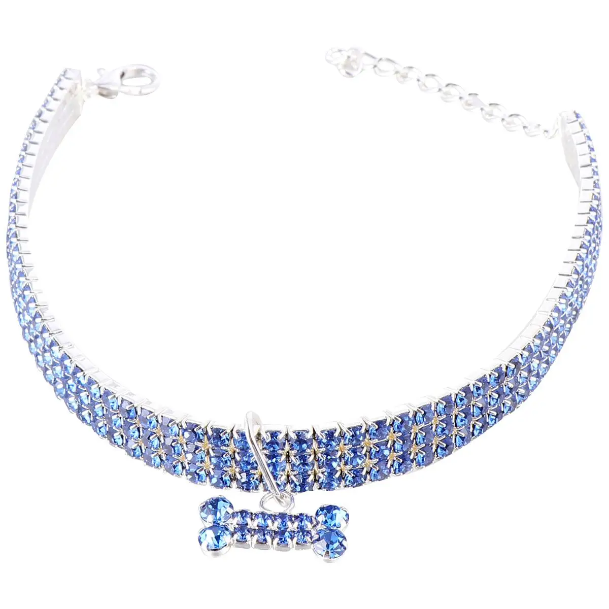 Rhinestone Necklace Collar for Pet Dog Cat Puppy Choker Size Chain Mini Adjustable Durable Elastic Cloth Crystal Pet
Rhinestone Necklace Collar for Pet Dog Cat Puppy Choker Size Chain Mini Adjustable Durable Elastic Cloth Crystal Pet