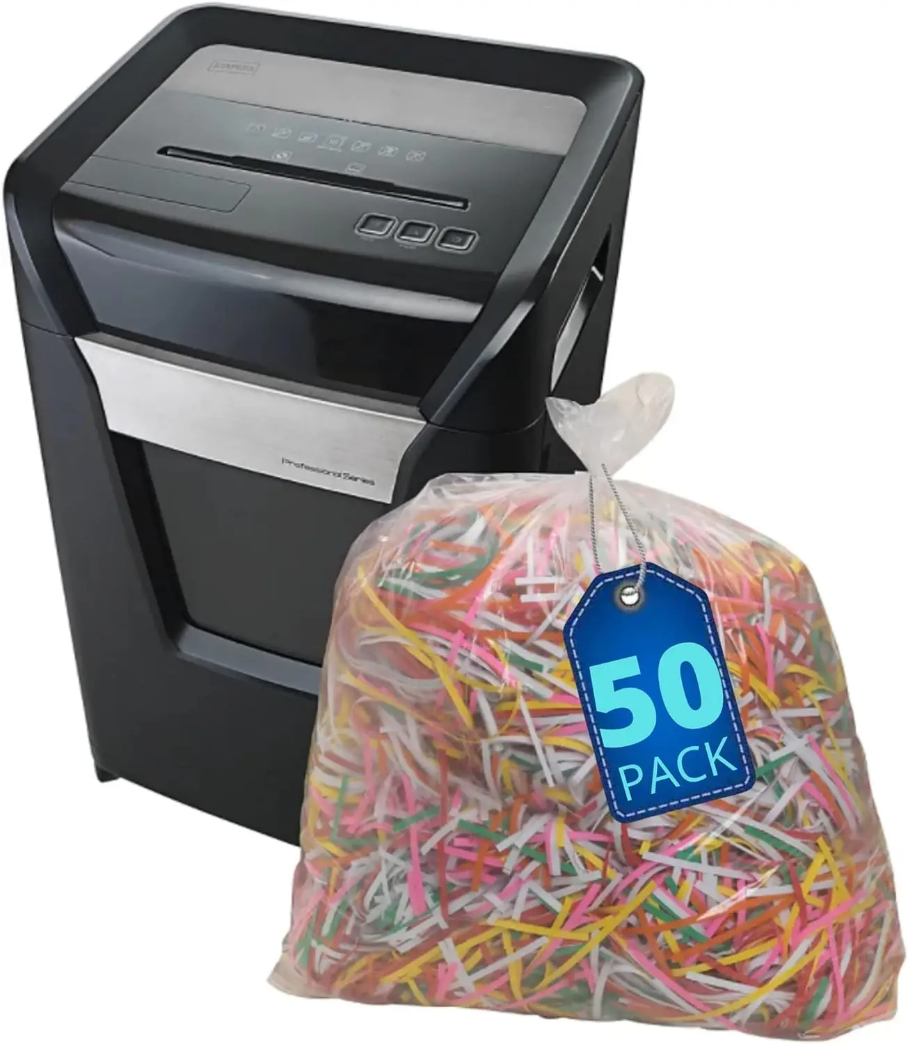 Shredder Bags 15.8 Gallon, Paper Shredder Waste Bags 15.8 Gal., 50/Box
Shredder Bags 15.8 Gallon, Paper Shredder Waste Bags 15.8 Gal., 50/Box