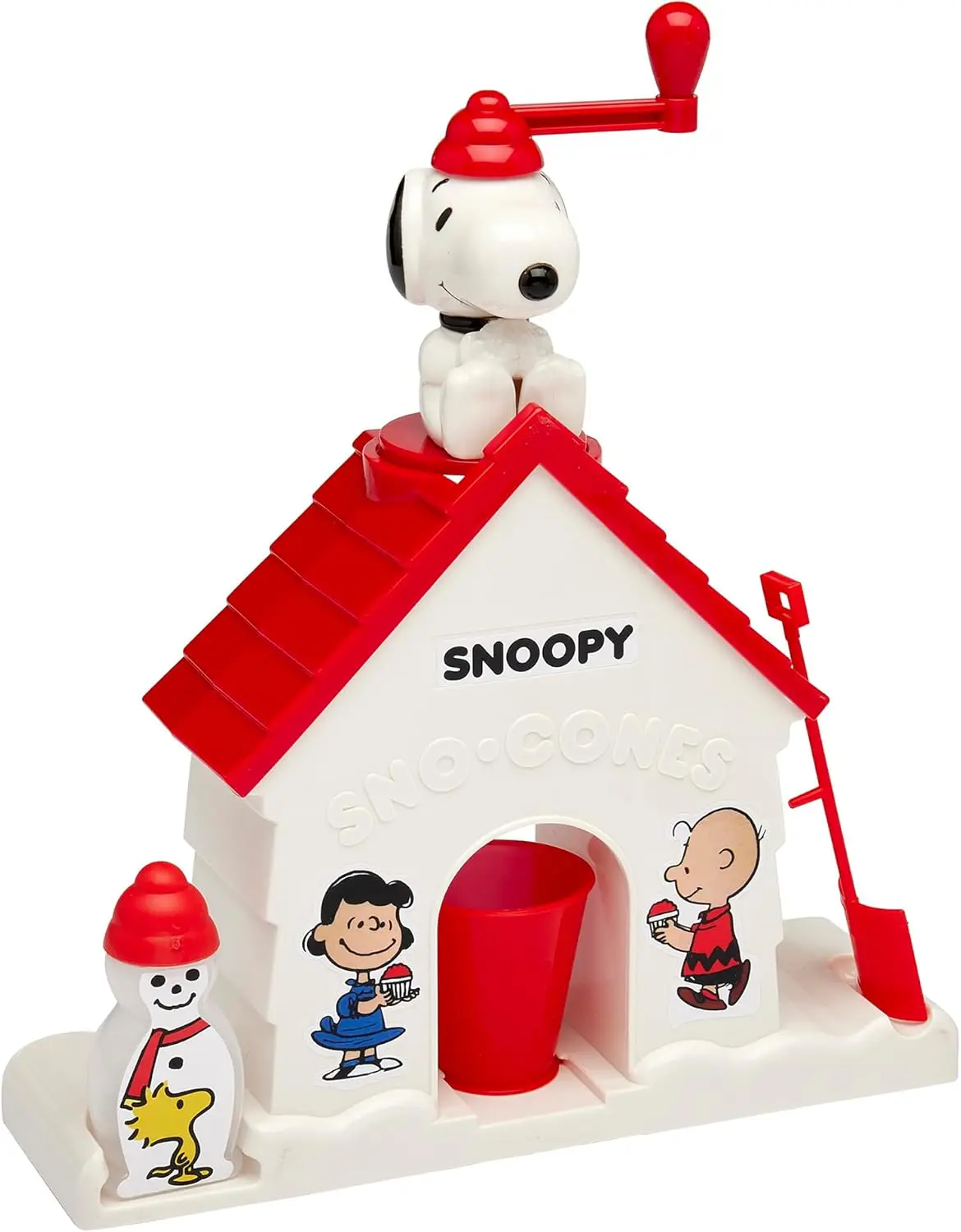 Snoopy SNO-Cone Machine, Snow Cone Shaved Ice Maker Ice Shaver, Snoopy House Shaped Shaved Ice Maker Comes with Fruit Pu
Snoopy SNO-Cone Machine, Snow Cone Shaved Ice Maker Ice Shaver, Snoopy House Shaped Shaved Ice Maker Comes with Fruit Pu