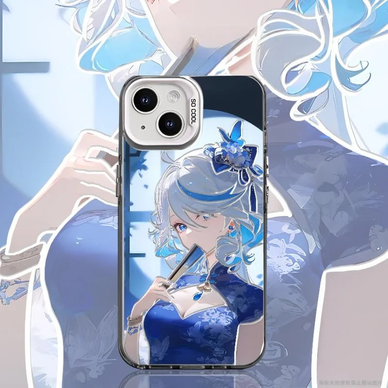 Game Genshins Qipao Furina Phone Case for iPhone 17 16 15 14 13 12 11 Pro Max Plus mini Air Fashion Cute Cartoon Girl Cover
Game Genshins Qipao Furina Phone Case for iPhone 17 16 15 14 13 12 11 Pro Max Plus mini Air Fashion Cute Cartoon Girl Cover