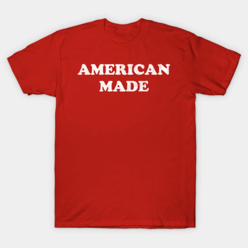 Men Women 2026 Red Tee Retro Worn Texture American Made Print Cotton Motorcycle T-shirt Classic Patriot Streetwear Clothes
Men Women 2026 Red Tee Retro Worn Texture American Made Print Cotton Motorcycle T-shirt Classic Patriot Streetwear Clothes