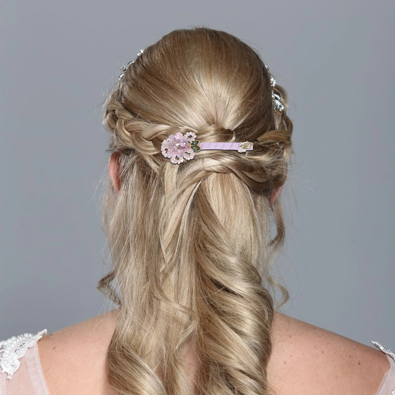 2Pcs Flower Shape Spring Hair Clips Purple Green Artificial Crystal Floral Claw Clips for Women Comfortable All Day Wear Bridal
2Pcs Flower Shape Spring Hair Clips Purple Green Artificial Crystal Floral Claw Clips for Women Comfortable All Day Wear Bridal