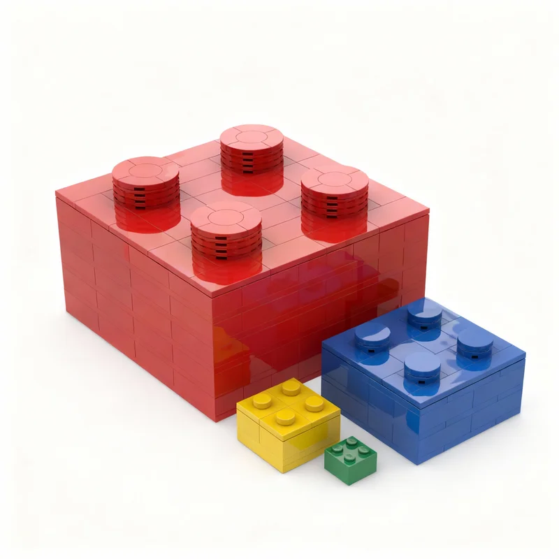 309PCS MOC Creative Model Upscaled 2X2 Bricks Technology DIY Assembly Building Blocks Display Birthday Gift Decoration Home Set
309PCS MOC Creative Model Upscaled 2X2 Bricks Technology DIY Assembly Building Blocks Display Birthday Gift Decoration Home Set