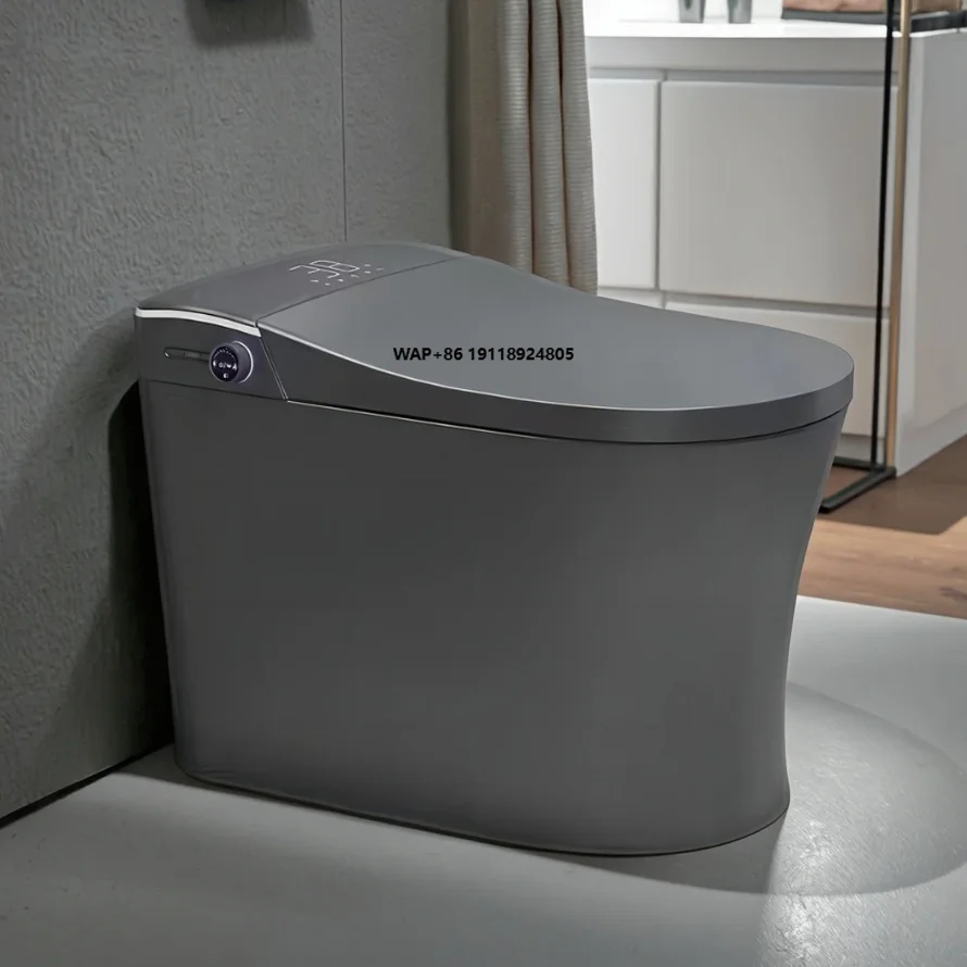Умный унитаз-биде с автоматическим сенсорным смывом для ванной комнаты, интеллектуальная сантехника
Умный унитаз-биде с автоматическим сенсорным смывом для ванной комнаты, интеллектуальная сантехника
