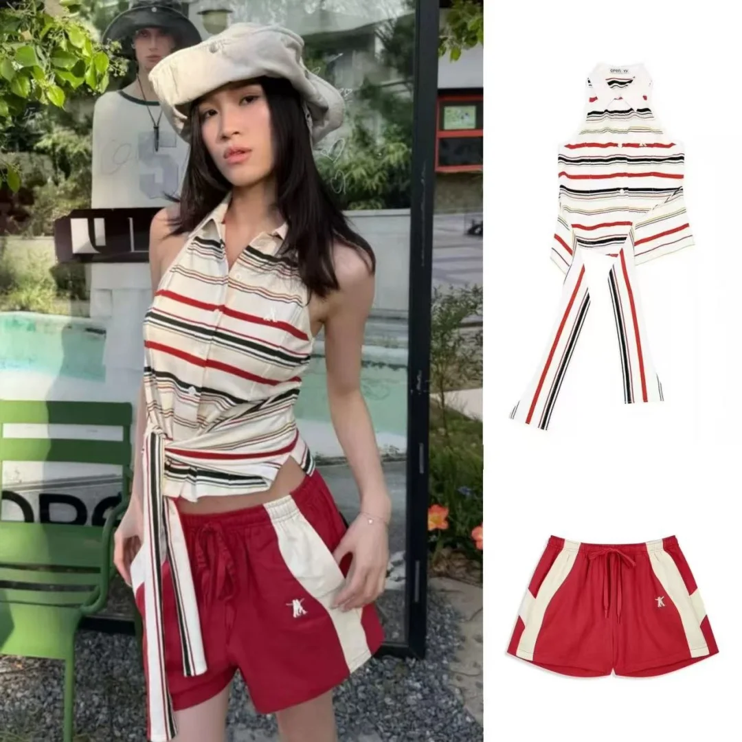 Новый летний комплект Openyy, сладкий и пряный галстук-бабочка Ne Svel, жилет и комплект orts, повседневный корейский женский комплект Faion
Новый летний комплект Openyy, сладкий и пряный галстук-бабочка Ne Svel, жилет и комплект orts, повседневный корейский женский комплект Faion