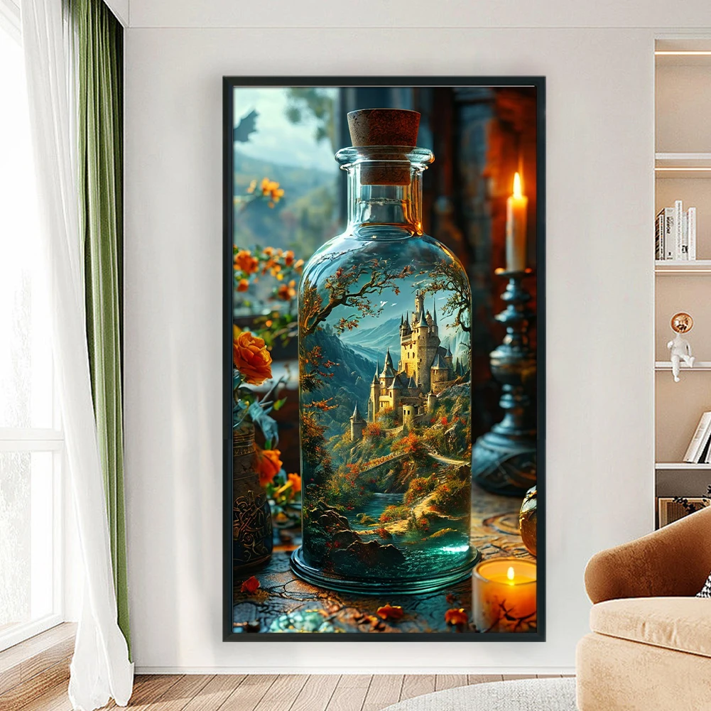 Castle Printed Cross Stitch Kit 40x75cm DIY 11CT Thread Art Needlework Decor
Castle Printed Cross Stitch Kit 40x75cm DIY 11CT Thread Art Needlework Decor
