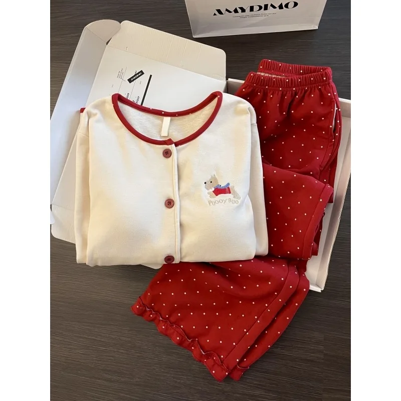 Pjs Setwomen's Pajama Setwomen's Spring and Summer Pajamasfashionable Home Clothes, Pajamasgerman Velvet Pajamascute
Pjs Setwomen's Pajama Setwomen's Spring and Summer Pajamasfashionable Home Clothes, Pajamasgerman Velvet Pajamascute