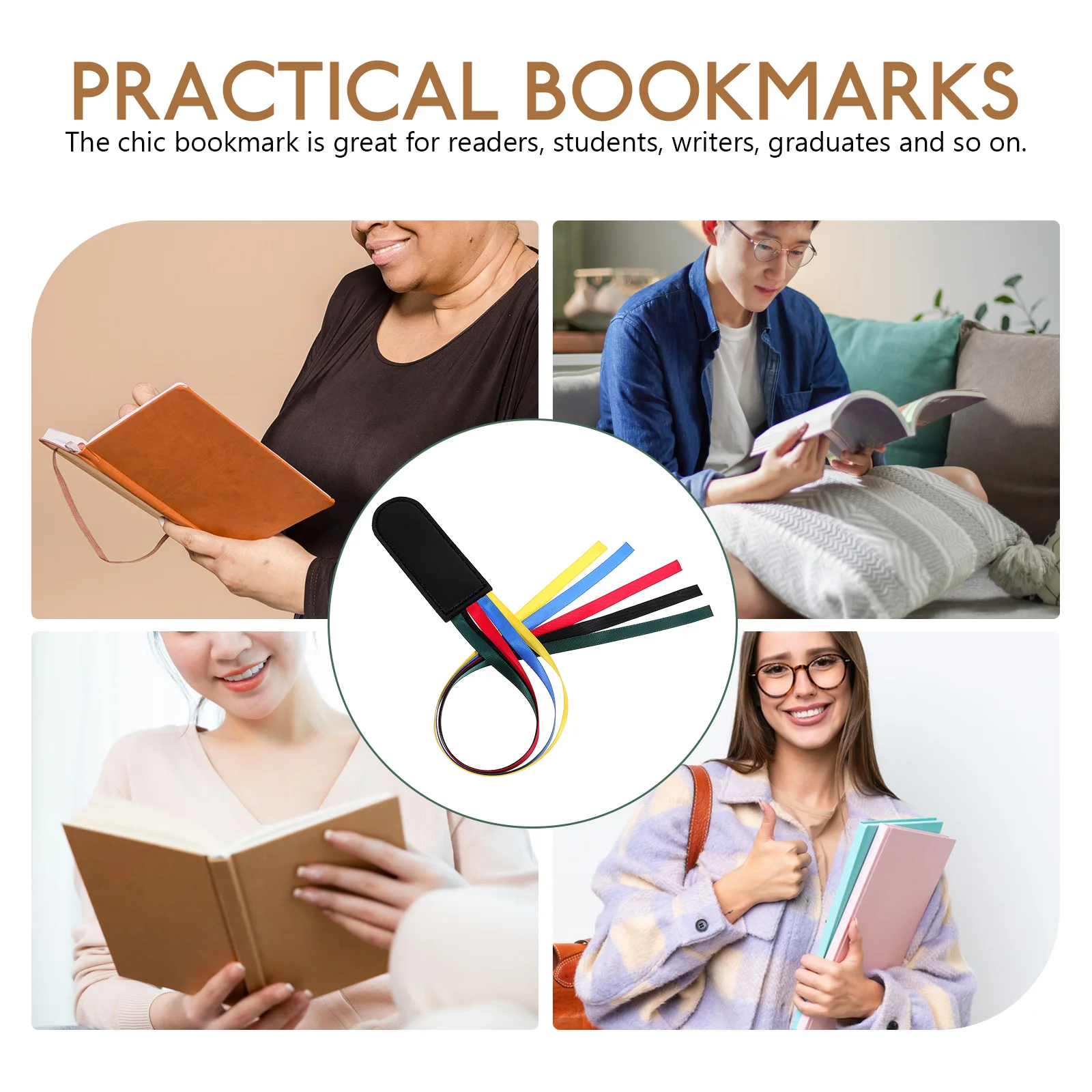 Bookmark Bible Ribbons Book Marker for Students Writers Graduates PU Ribbon Small Elasticity Reusable
Bookmark Bible Ribbons Book Marker for Students Writers Graduates PU Ribbon Small Elasticity Reusable