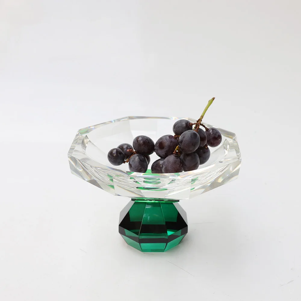 CX crystal fruit plate light luxury household snack storage coffee table decorative dried fruit plate
CX crystal fruit plate light luxury household snack storage coffee table decorative dried fruit plate