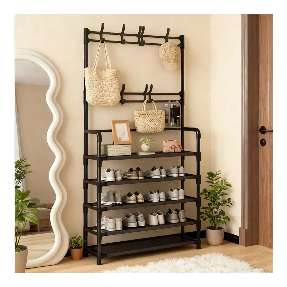 EntryLevel Storage Solution For PCs Stylish Jacket Rack And Shoe Storage Bench With Hooks SpaceSaving Multifunctional Entryway,
EntryLevel Storage Solution For PCs Stylish Jacket Rack And Shoe Storage Bench With Hooks SpaceSaving Multifunctional Entryway,