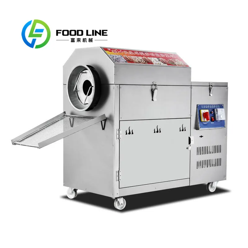 Open Top Dry Fruit Roaster Easy Material Feeding And Processing Observation Convenient Control Whole Frying Progress
Open Top Dry Fruit Roaster Easy Material Feeding And Processing Observation Convenient Control Whole Frying Progress