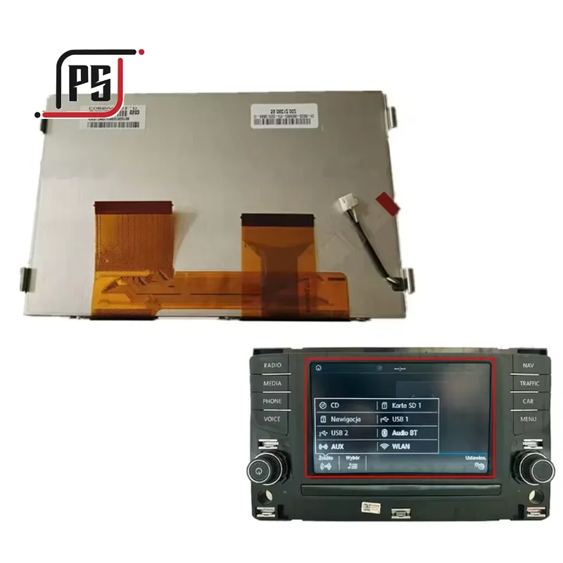 C065VVT01.0 C065VVT01 Original OEM AUO 6.5 Inch LCD Display Screen for VW Skoda Car Navigation Audio LCD Monitor
C065VVT01.0 C065VVT01 Original OEM AUO 6.5 Inch LCD Display Screen for VW Skoda Car Navigation Audio LCD Monitor