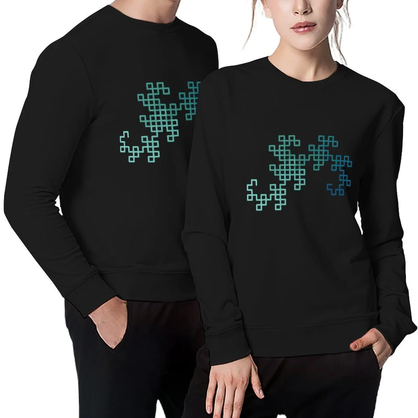Dragon Curve Fractal - 8 Steps Gradient Pullover men's sweat-shirt korean clothes male clothes hooded sweatshirt for men
Dragon Curve Fractal - 8 Steps Gradient Pullover men's sweat-shirt korean clothes male clothes hooded sweatshirt for men