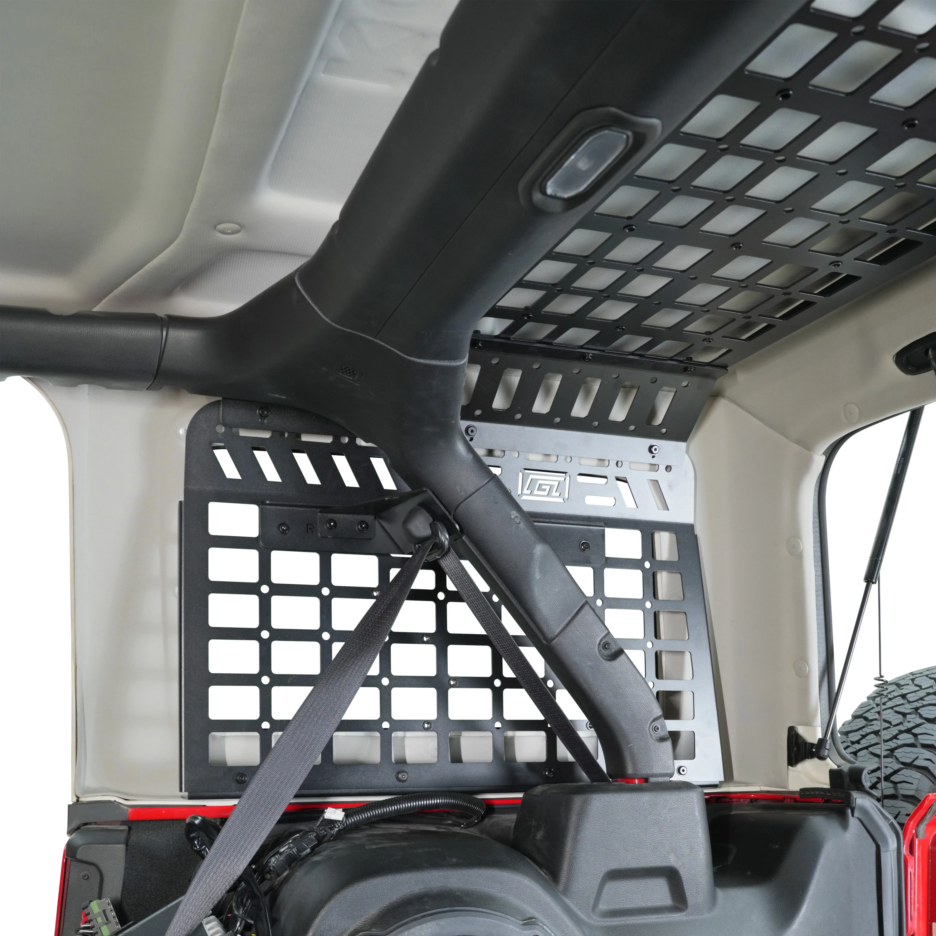 For Jeep Wrangler JL 4dr 2018-2025 Molle Panel Rear Storage Organizer Roof Shelf Side Window Panels Debris Luggage Modular Black
For Jeep Wrangler JL 4dr 2018-2025 Molle Panel Rear Storage Organizer Roof Shelf Side Window Panels Debris Luggage Modular Black