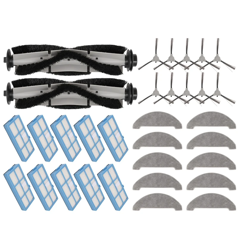 The New For Proscenic 850T / Pioneer VC704R / Ultenic D5, D5s, D5s Pro Replacement Parts Accessory Main Side Brush Filter Mop
The New For Proscenic 850T / Pioneer VC704R / Ultenic D5, D5s, D5s Pro Replacement Parts Accessory Main Side Brush Filter Mop
