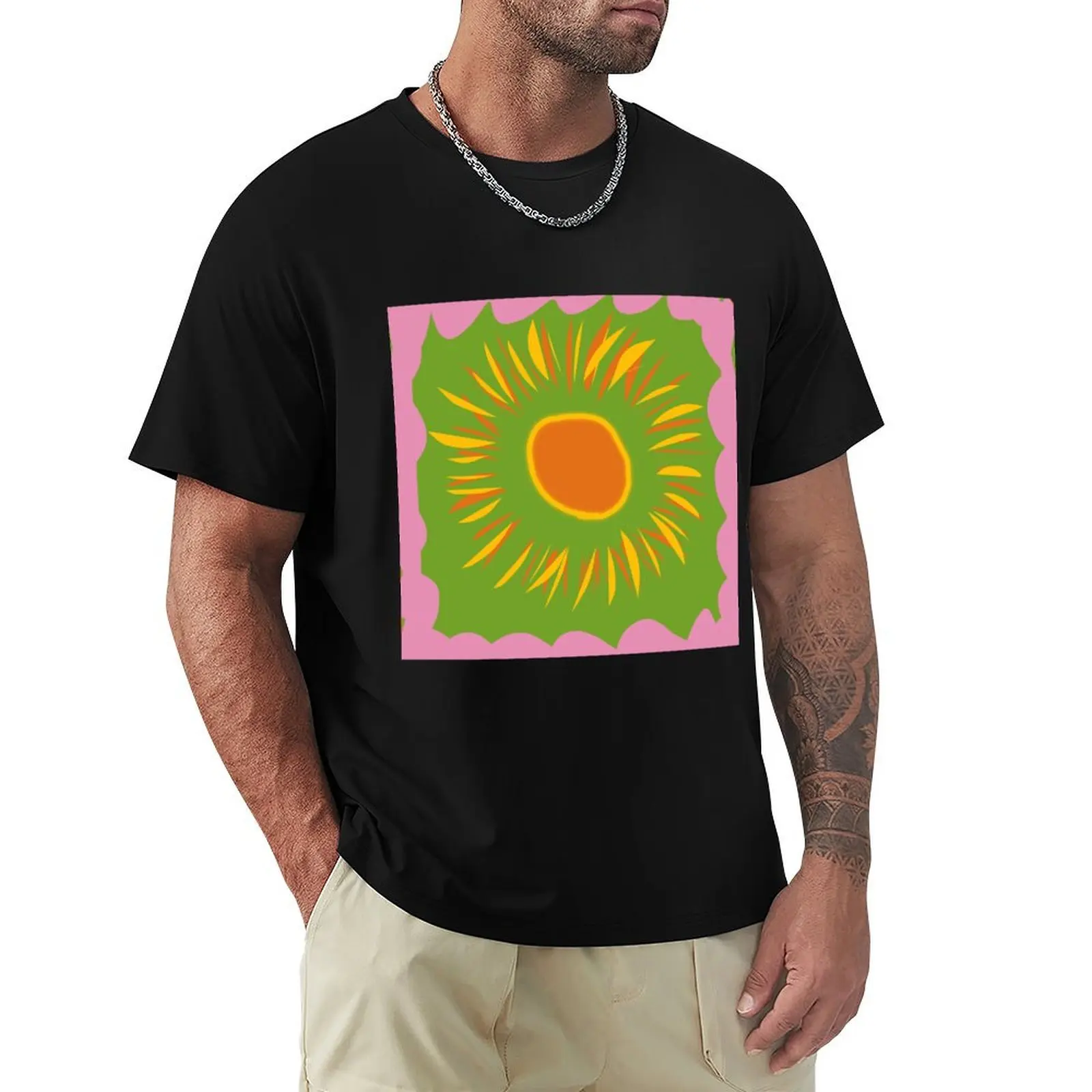 Cute colorful scratch pattern T-shirt vintage Short sleeve tee black t shirts for men
Cute colorful scratch pattern T-shirt vintage Short sleeve tee black t shirts for men