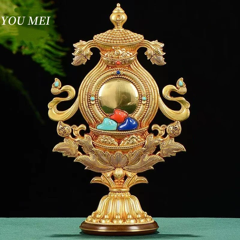 Tibetan Esoteric Buddhism Alloy Eight Auspicious Symbols,Tantric Painted Altars Golden Wheel,Buddhist Item Religious Decorative
Tibetan Esoteric Buddhism Alloy Eight Auspicious Symbols,Tantric Painted Altars Golden Wheel,Buddhist Item Religious Decorative