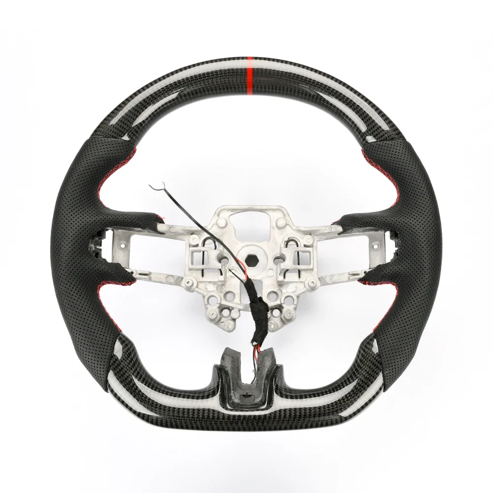 High Quality original size real carbon fiber automobile steering wheel for wild horse 18-22
High Quality original size real carbon fiber automobile steering wheel for wild horse 18-22