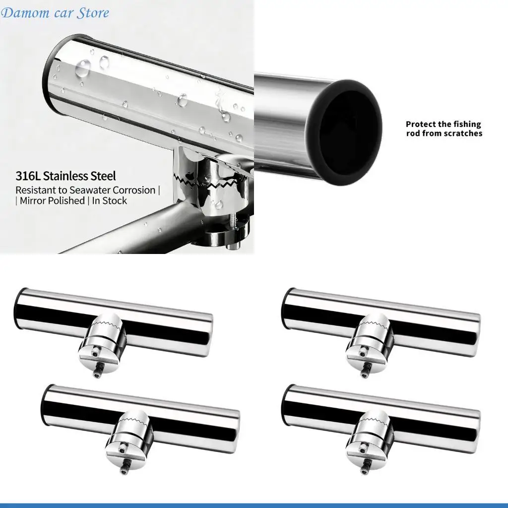 A2UC Two Stainless Steel 316L Angling Rod Mounts Secure Fit For Various Boat Rails
A2UC Two Stainless Steel 316L Angling Rod Mounts Secure Fit For Various Boat Rails