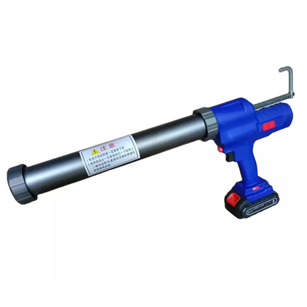 21V Professional Both Cartridge and Sausage Using Electric Cordless Caulking Gun With Lithium Battery
21V Professional Both Cartridge and Sausage Using Electric Cordless Caulking Gun With Lithium Battery