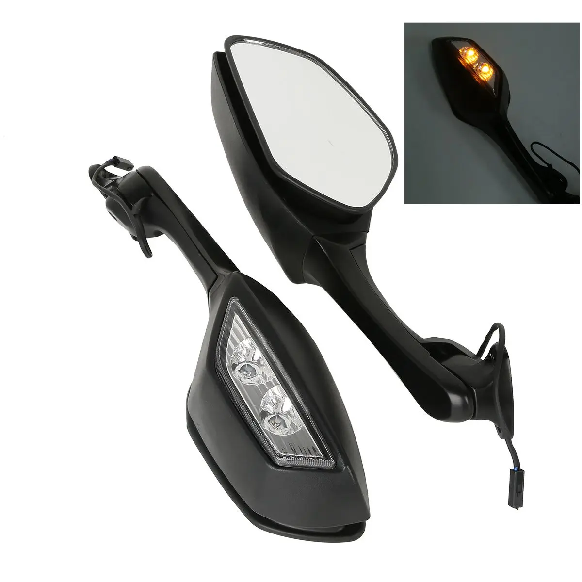 Rear View Mirrors Turn Signals Fit For KAWASAKI NINJA ZX10R 2011-2015 2014 2013 2012 Motorcycle
Rear View Mirrors Turn Signals Fit For KAWASAKI NINJA ZX10R 2011-2015 2014 2013 2012 Motorcycle