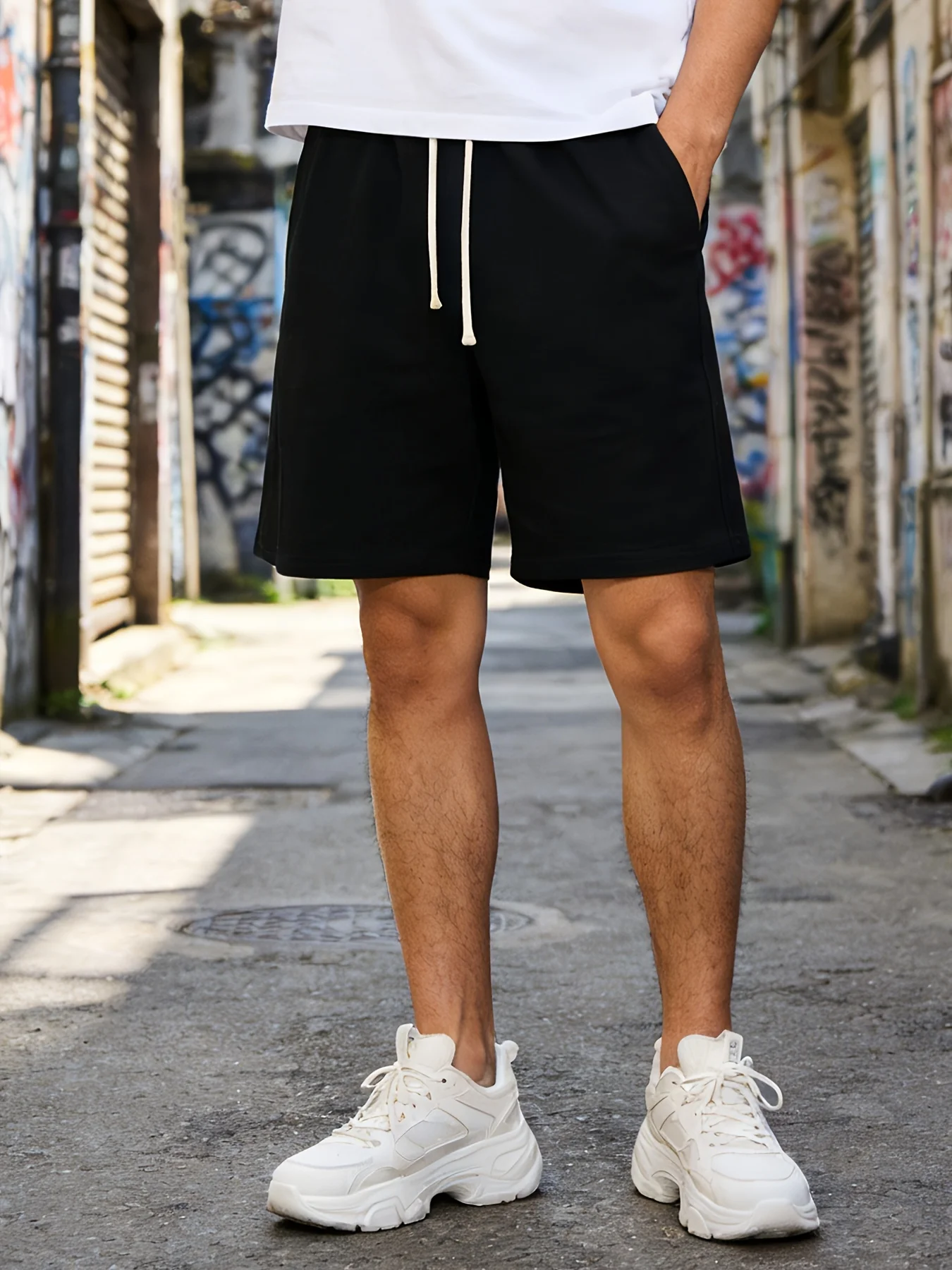 Summer Hot Selling American Men's Street Style Drawstring Shorts | Cotton Fabric | Versatile Casual Sports Shorts
Summer Hot Selling American Men's Street Style Drawstring Shorts | Cotton Fabric | Versatile Casual Sports Shorts