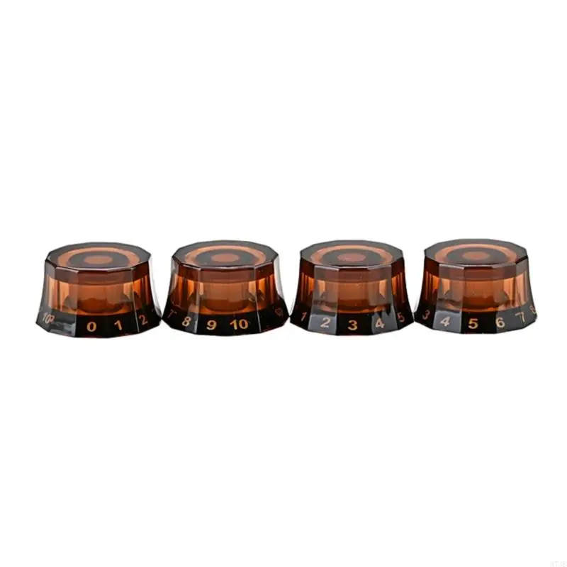 37JB 4Pcs Guitar Control Knobs with Dia 6mm/0.24" Shaft Pots Knob Replacement Parts
37JB 4Pcs Guitar Control Knobs with Dia 6mm/0.24" Shaft Pots Knob Replacement Parts
