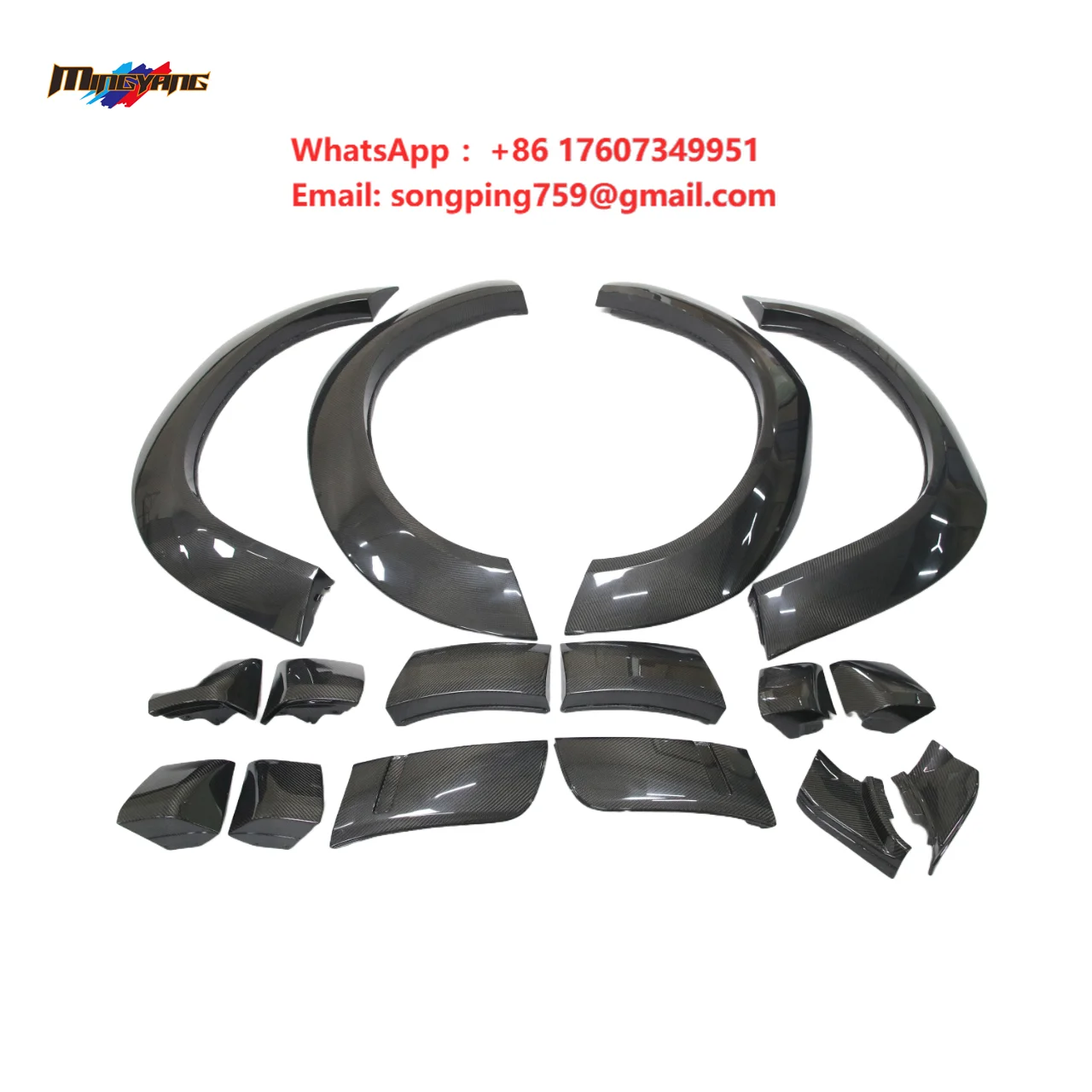 High Quality Carbon Fiber Car Wheel Arch Car Exterior Accessories for Dodge Challenger SRT 2015-2018 Hellcat Style Fender Flares
High Quality Carbon Fiber Car Wheel Arch Car Exterior Accessories for Dodge Challenger SRT 2015-2018 Hellcat Style Fender Flares