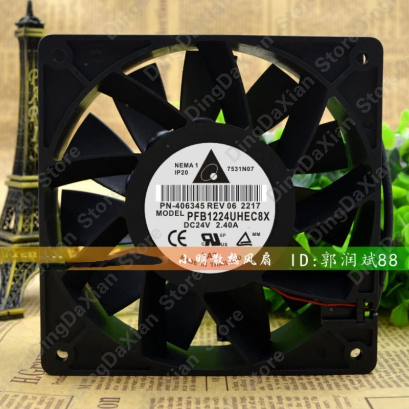 D For DELTA PFB1224UHEC8X | 24V 2.40A | 12CM | Large Air Volume Industrial Cooling Fan 1PCS
D For DELTA PFB1224UHEC8X | 24V 2.40A | 12CM | Large Air Volume Industrial Cooling Fan 1PCS