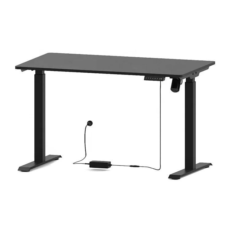 Office Furniture Electric Height Adjustable Sitting Standing Table Rack
