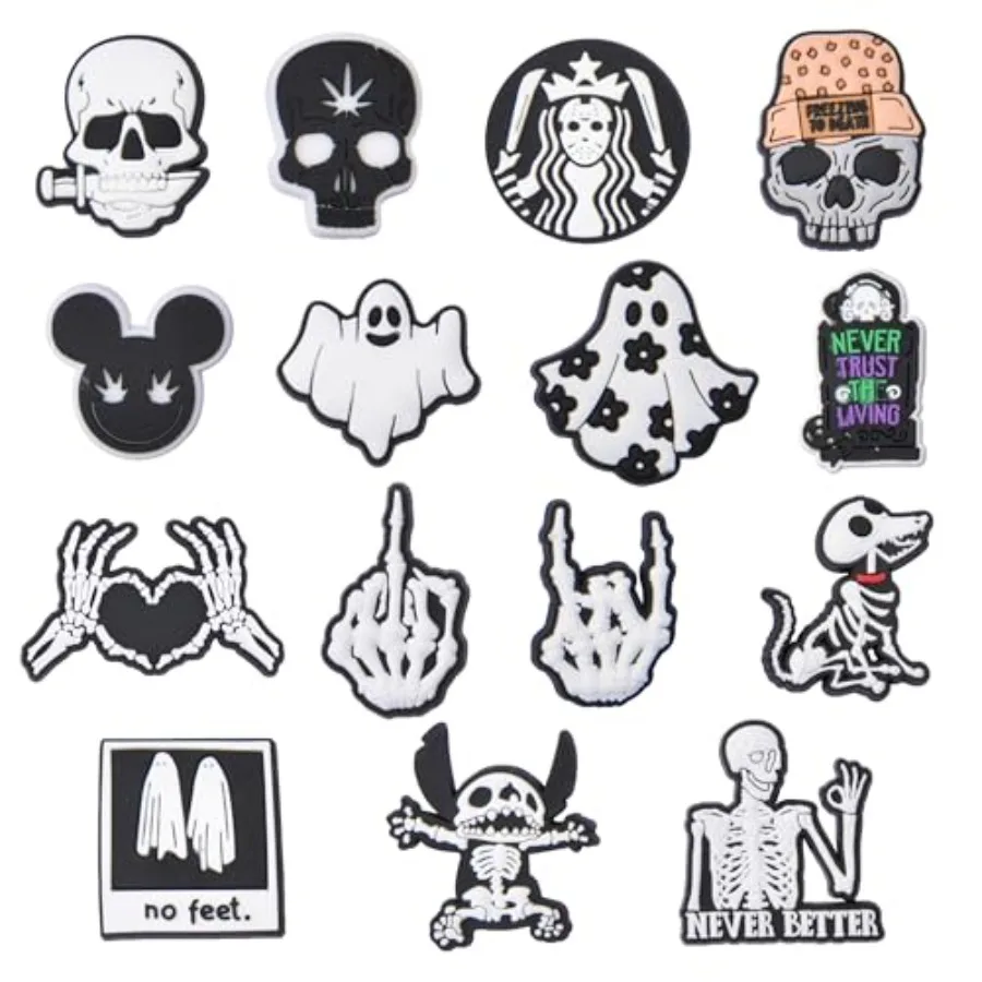 Halloween Shoe Charms Horror Shoe Decorations Accessories Fit Girl Boys Wen Women Party Favor
Halloween Shoe Charms Horror Shoe Decorations Accessories Fit Girl Boys Wen Women Party Favor