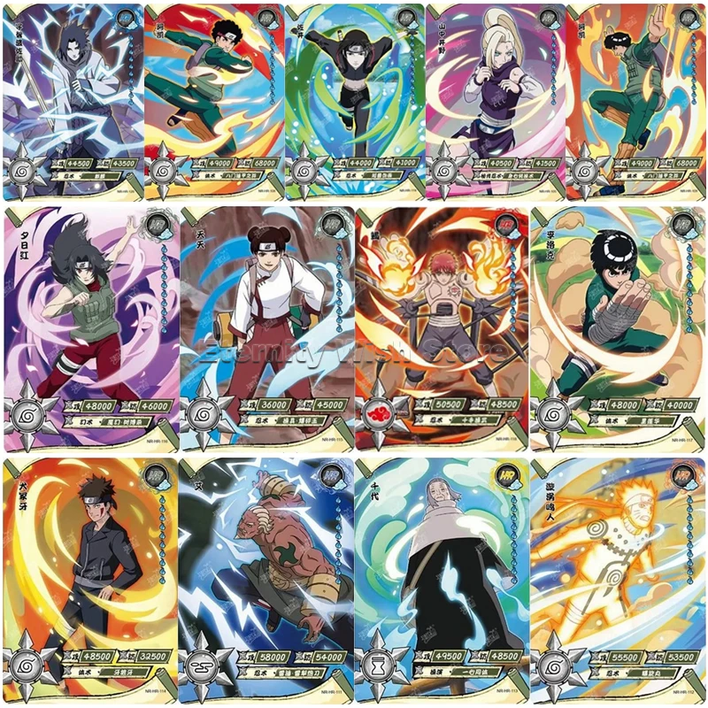 Naruto Cards KAYOU 3D HR Series No.101-120 Anime Figures Uchiha Itachi Hidan Uzumaki Character Card Game Collection Board Toys
Naruto Cards KAYOU 3D HR Series No.101-120 Anime Figures Uchiha Itachi Hidan Uzumaki Character Card Game Collection Board Toys