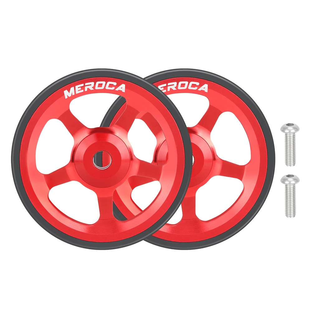 Aluminium Alloy Wheels 60mm Easy Wheel Smooth Operation Built-in Bearing Compatible With Various Bikes Labor Saving
Aluminium Alloy Wheels 60mm Easy Wheel Smooth Operation Built-in Bearing Compatible With Various Bikes Labor Saving