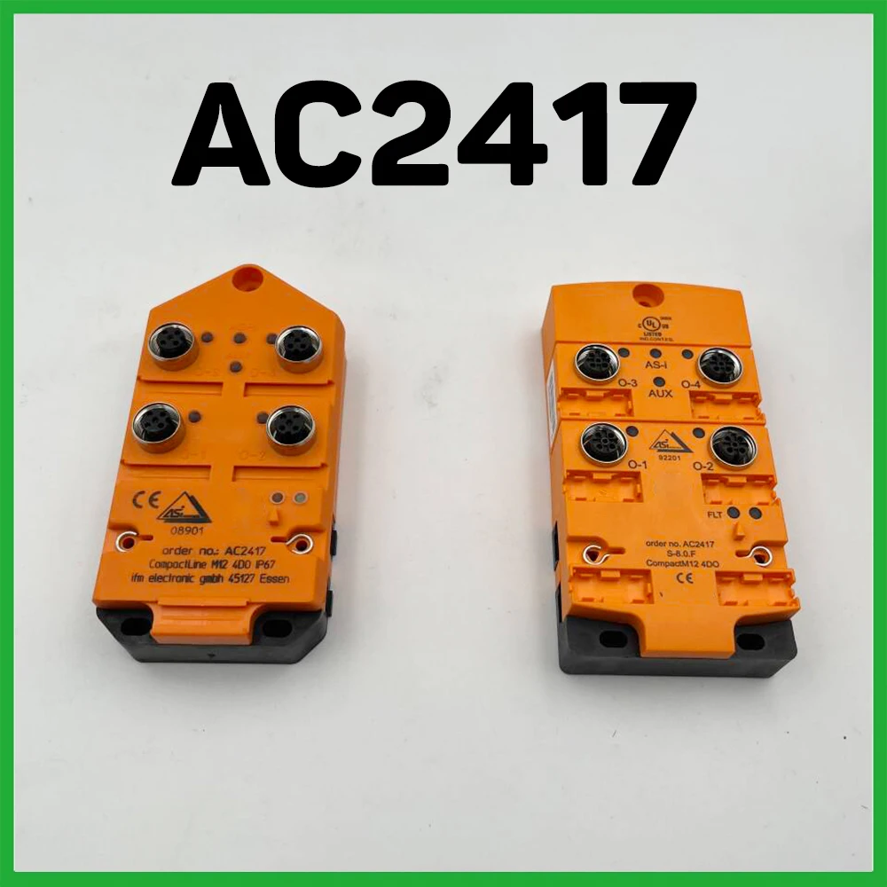 1 шт. для интерфейсного модуля IFM AC2417 AS M12 с быстрой установкой M12 4D0 IP67
1 шт. для интерфейсного модуля IFM AC2417 AS M12 с быстрой установкой M12 4D0 IP67