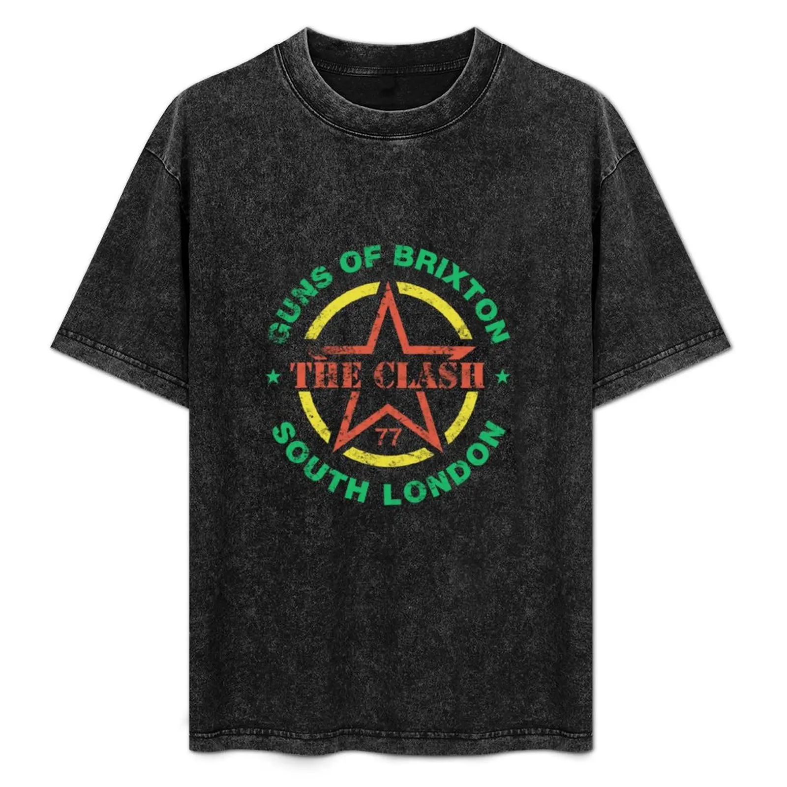 Guns of Brixton Logo Shirt T-Shirt Work Casual Loose Fit T-Shirt
Guns of Brixton Logo Shirt T-Shirt Work Casual Loose Fit T-Shirt