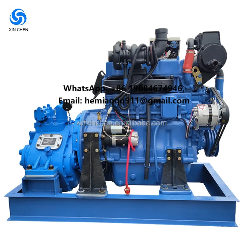 ZH4100C 65HP 70HP 80HP Small Four Stroke Complete Marine/Boat Machinery diesel Engine Assembly with Optional Gearbox
ZH4100C 65HP 70HP 80HP Small Four Stroke Complete Marine/Boat Machinery diesel Engine Assembly with Optional Gearbox
