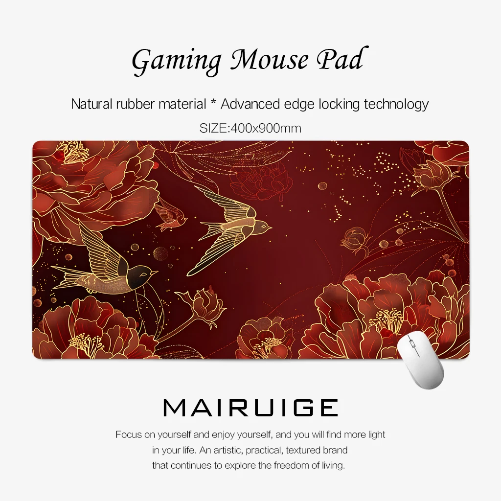 Super large mouse pad XXL 90x40cm multi-model rubber non-slip gaming mat locking process to enhance durability of PC accessories
Super large mouse pad XXL 90x40cm multi-model rubber non-slip gaming mat locking process to enhance durability of PC accessories