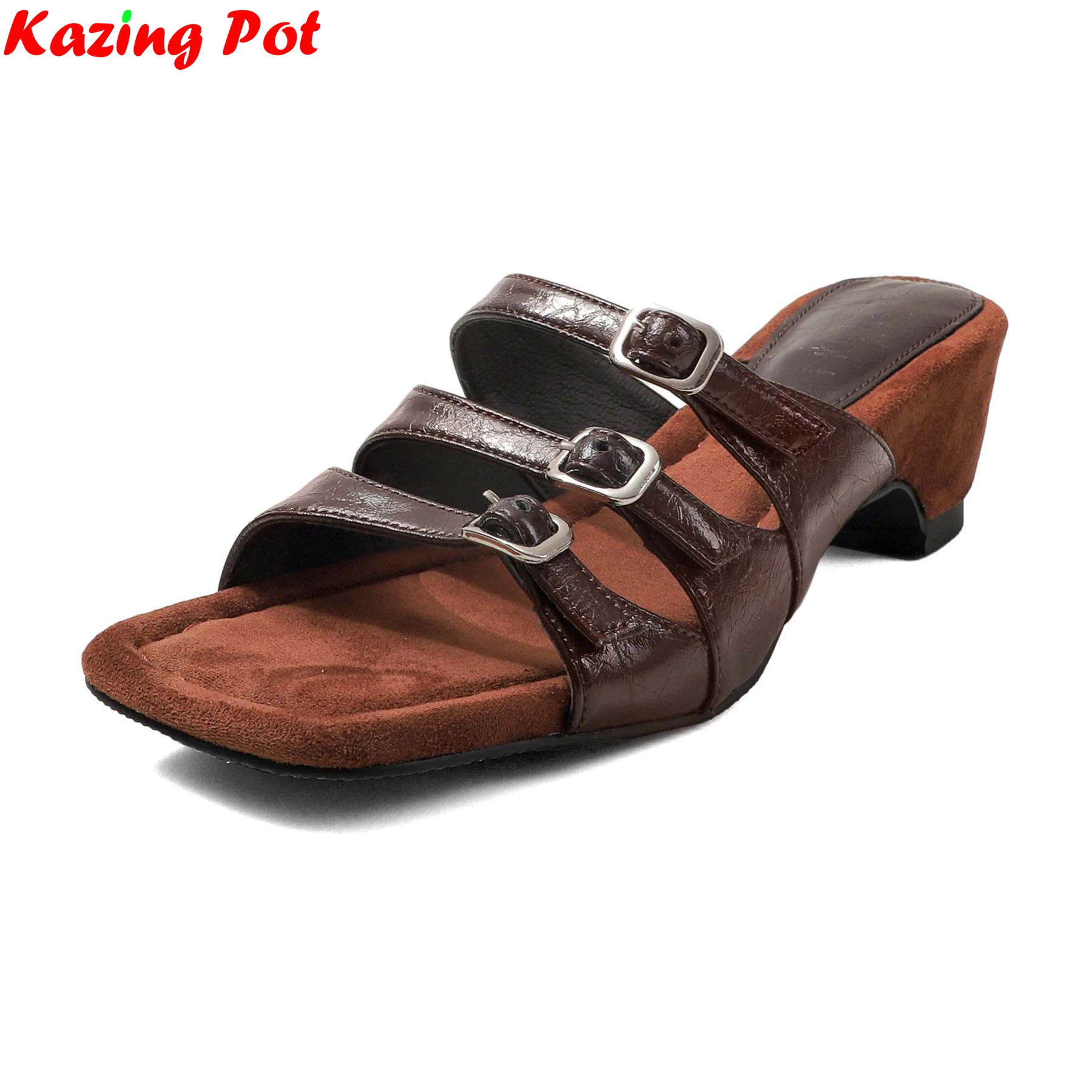 2026 Sheepskin Chic Mules Peep Toe Casual Slides Summer Shoes Dating Sandals Slingback Metal Buckle Brand Women Outside Slippers
2026 Sheepskin Chic Mules Peep Toe Casual Slides Summer Shoes Dating Sandals Slingback Metal Buckle Brand Women Outside Slippers