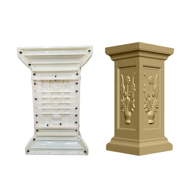 Cement flowerpot base pillar pier mold villa European ABS plastic steel Roman column square pier column foot square pier mold
Cement flowerpot base pillar pier mold villa European ABS plastic steel Roman column square pier column foot square pier mold