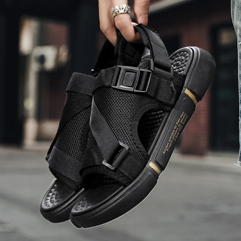 Men's Shoes Fashion Lightweight Beach Shoes Soft Sole Non Slip Breathable Outdoor Sport Flats Buckle New 2026 Men Sandals Summer
Men's Shoes Fashion Lightweight Beach Shoes Soft Sole Non Slip Breathable Outdoor Sport Flats Buckle New 2026 Men Sandals Summer