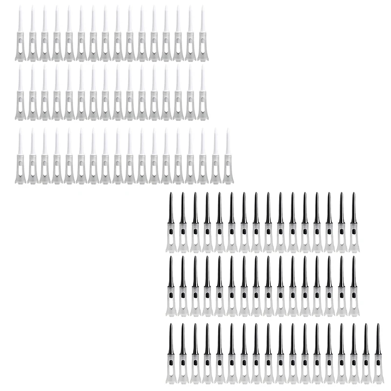 50Pcs Golf Tee Double Layer Plastic Ball Tee Soft Low Resistance Golf Seat Golf Training Tool
50Pcs Golf Tee Double Layer Plastic Ball Tee Soft Low Resistance Golf Seat Golf Training Tool