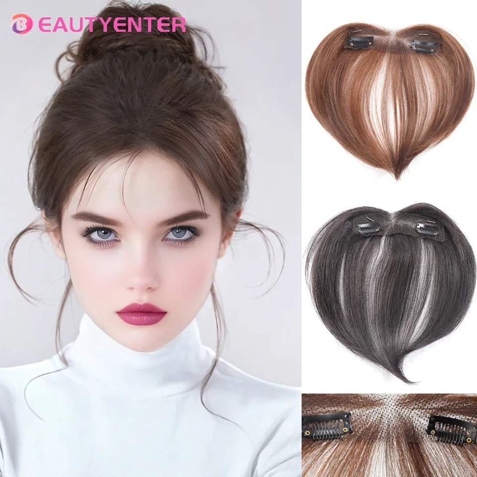 Synthetic Topper Hairpiece False Bang Clip-In Bangs Extension Natural Fake Fringe Invisible Clourse Hairpiece for Women
Synthetic Topper Hairpiece False Bang Clip-In Bangs Extension Natural Fake Fringe Invisible Clourse Hairpiece for Women