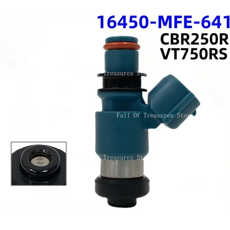 16450-MFE-641 Motorcycle Fuel Injection Nozzle Suitable for Honda CBR250R CBR250RA
16450-MFE-641 Motorcycle Fuel Injection Nozzle Suitable for Honda CBR250R CBR250RA