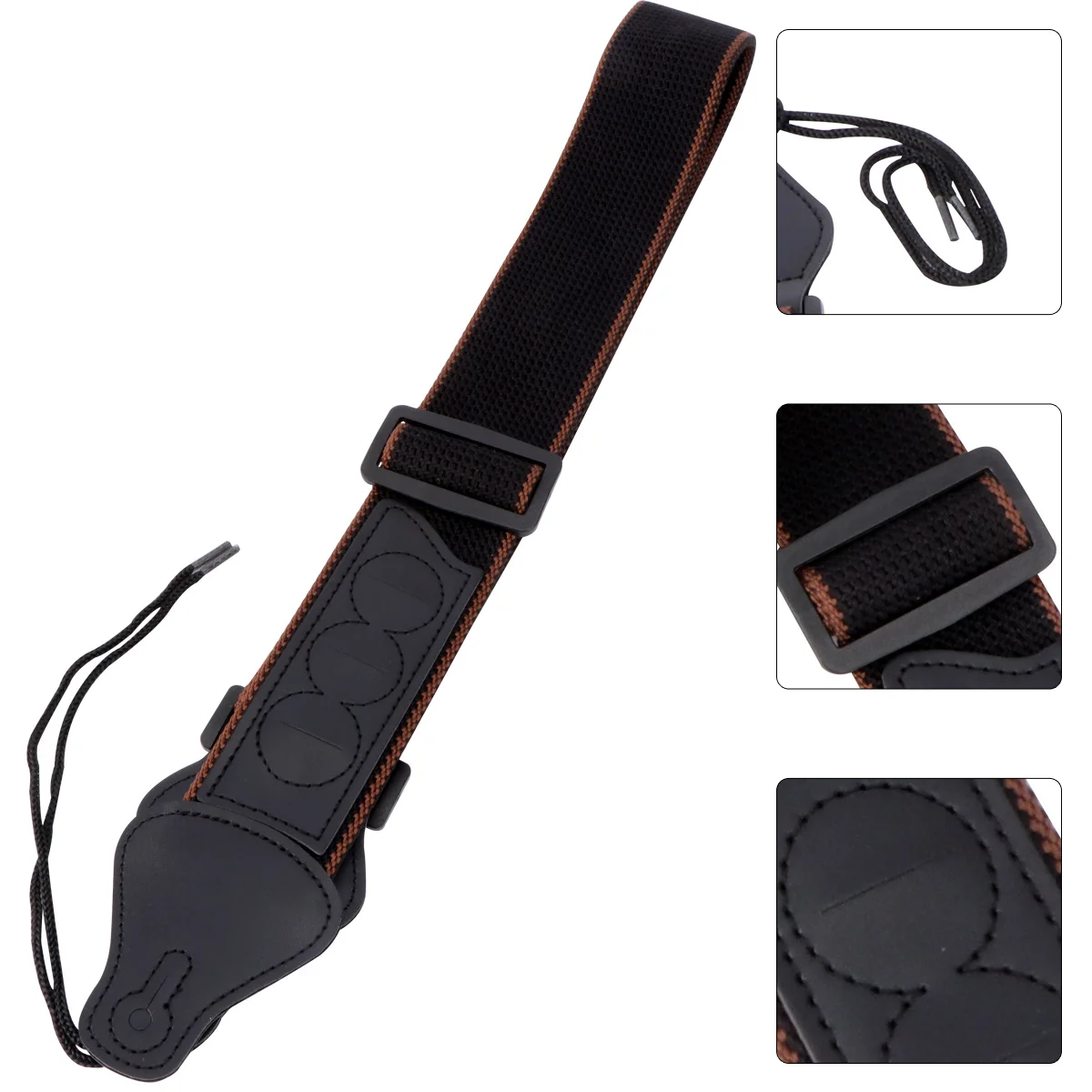 Comfortable Adjustable Guitar Strap Black Cotton Shoulder Belt Parts for Acoustic Folk Classic Electric Bass Guitar Pick-Up Slot
Comfortable Adjustable Guitar Strap Black Cotton Shoulder Belt Parts for Acoustic Folk Classic Electric Bass Guitar Pick-Up Slot