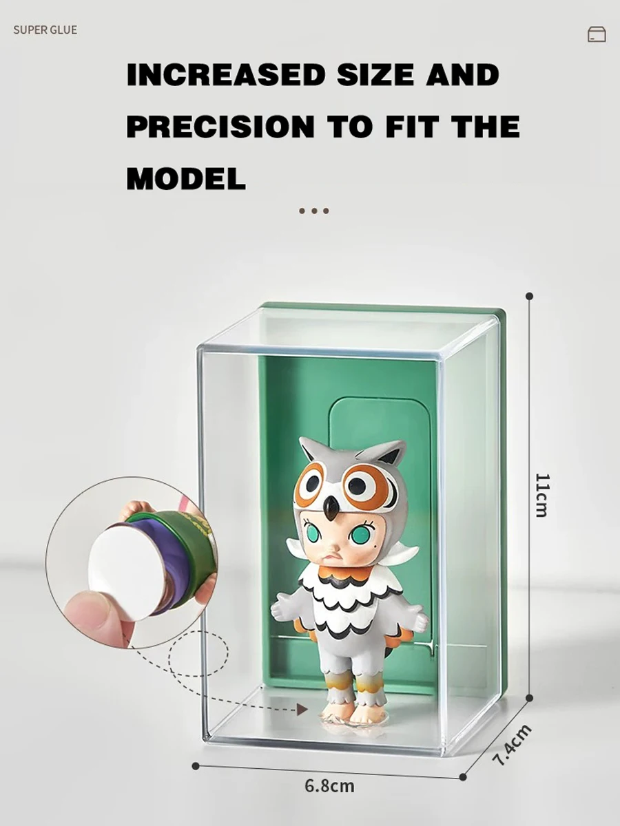 Suitable for blind box storage display rack wall-mounted wall figure display box transparent display cabinet
Suitable for blind box storage display rack wall-mounted wall figure display box transparent display cabinet