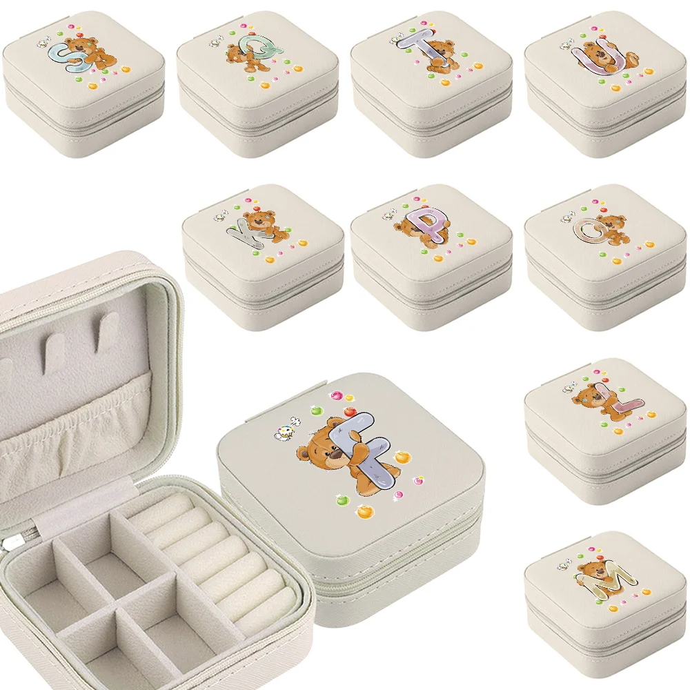 Jewelry Storage Box Travel Organizer Jewelry Case Delicate Storage Earrings Necklace Ring Jewelry Organizer Display Bear Pattern
Jewelry Storage Box Travel Organizer Jewelry Case Delicate Storage Earrings Necklace Ring Jewelry Organizer Display Bear Pattern