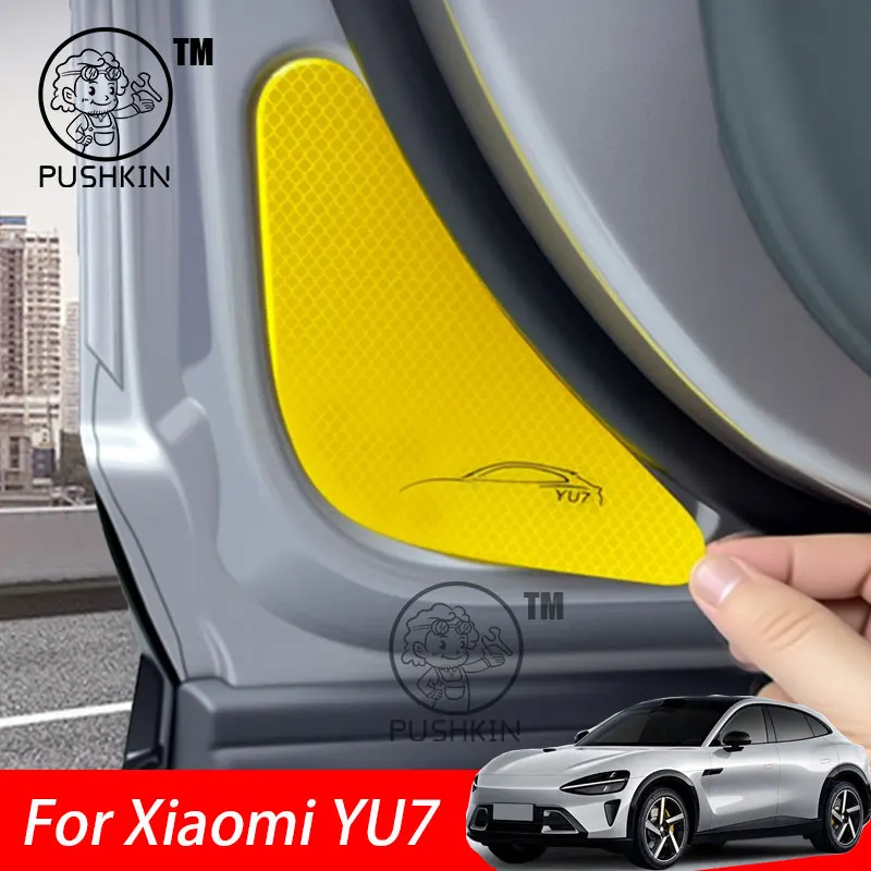 For Xiaomi YU7 2025 car interior parts Anti rear collision warning sticker for front bumper of door accessories 
For Xiaomi YU7 2025 car interior parts Anti rear collision warning sticker for front bumper of door accessories
