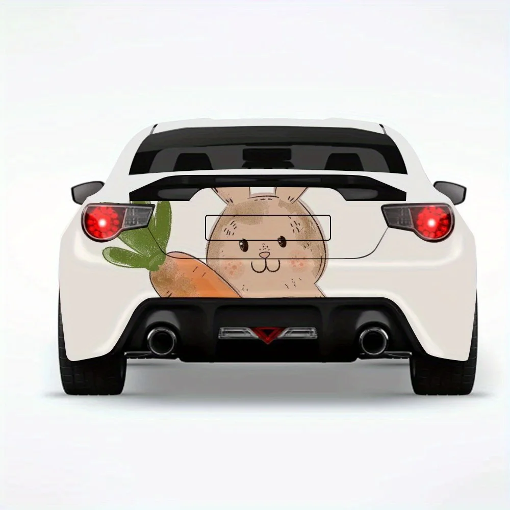 Кролик с морковью, автомобильная наклейка, виниловая наклейка на заднюю часть автомобиля, водонепроницаемые самоклеящиеся виниловые наклейки для хвоста и бампера автомобиля, декор
Кролик с морковью, автомобильная наклейка, виниловая наклейка на заднюю часть автомобиля, водонепроницаемые самоклеящиеся виниловые наклейки для хвоста и бампера автомобиля, декор