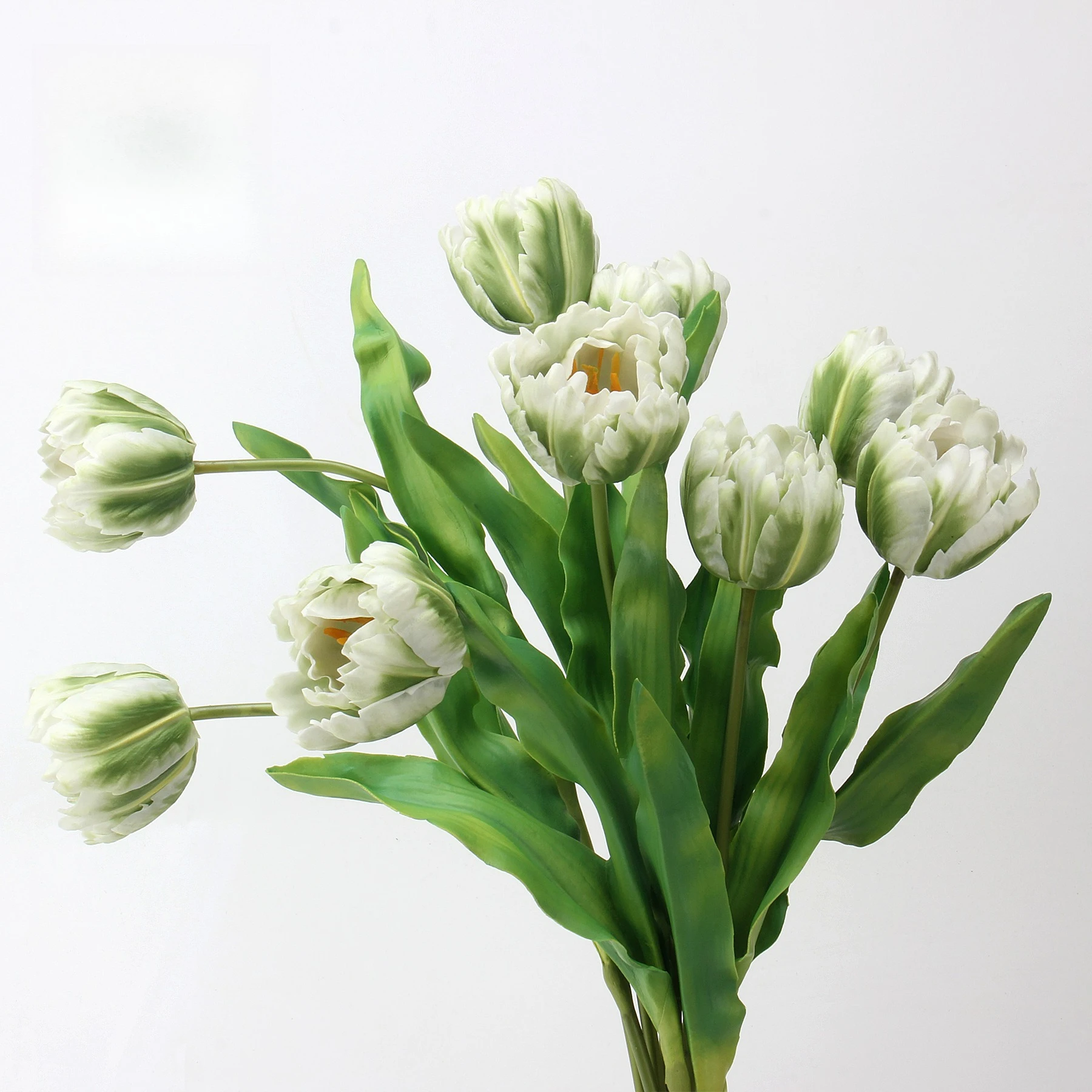 6PCS Tulip Artificial Flowers, Real Touch Faux Tulips, PU Handcrafted Fake Tulip Stems for Home Wedding Decor
6PCS Tulip Artificial Flowers, Real Touch Faux Tulips, PU Handcrafted Fake Tulip Stems for Home Wedding Decor